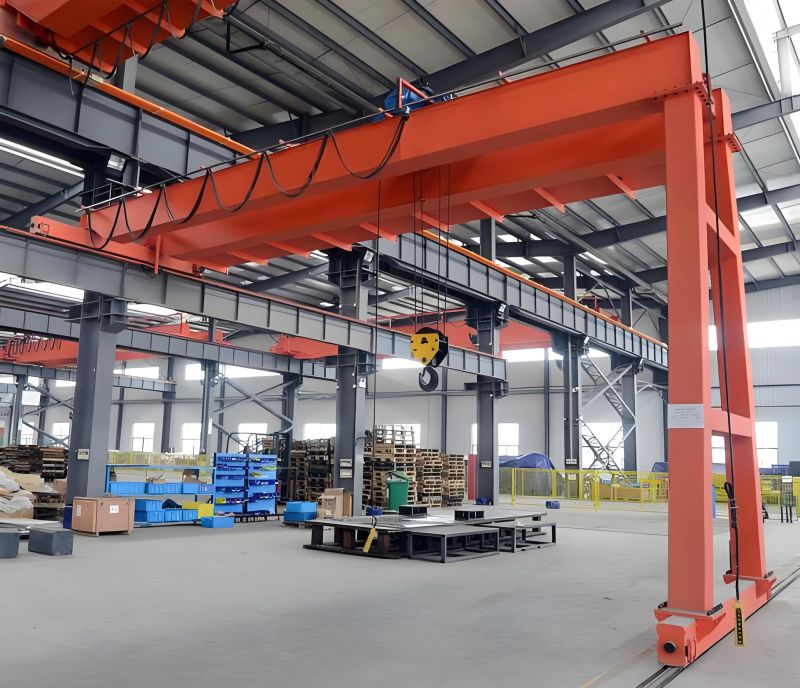 双梁半门式起重机