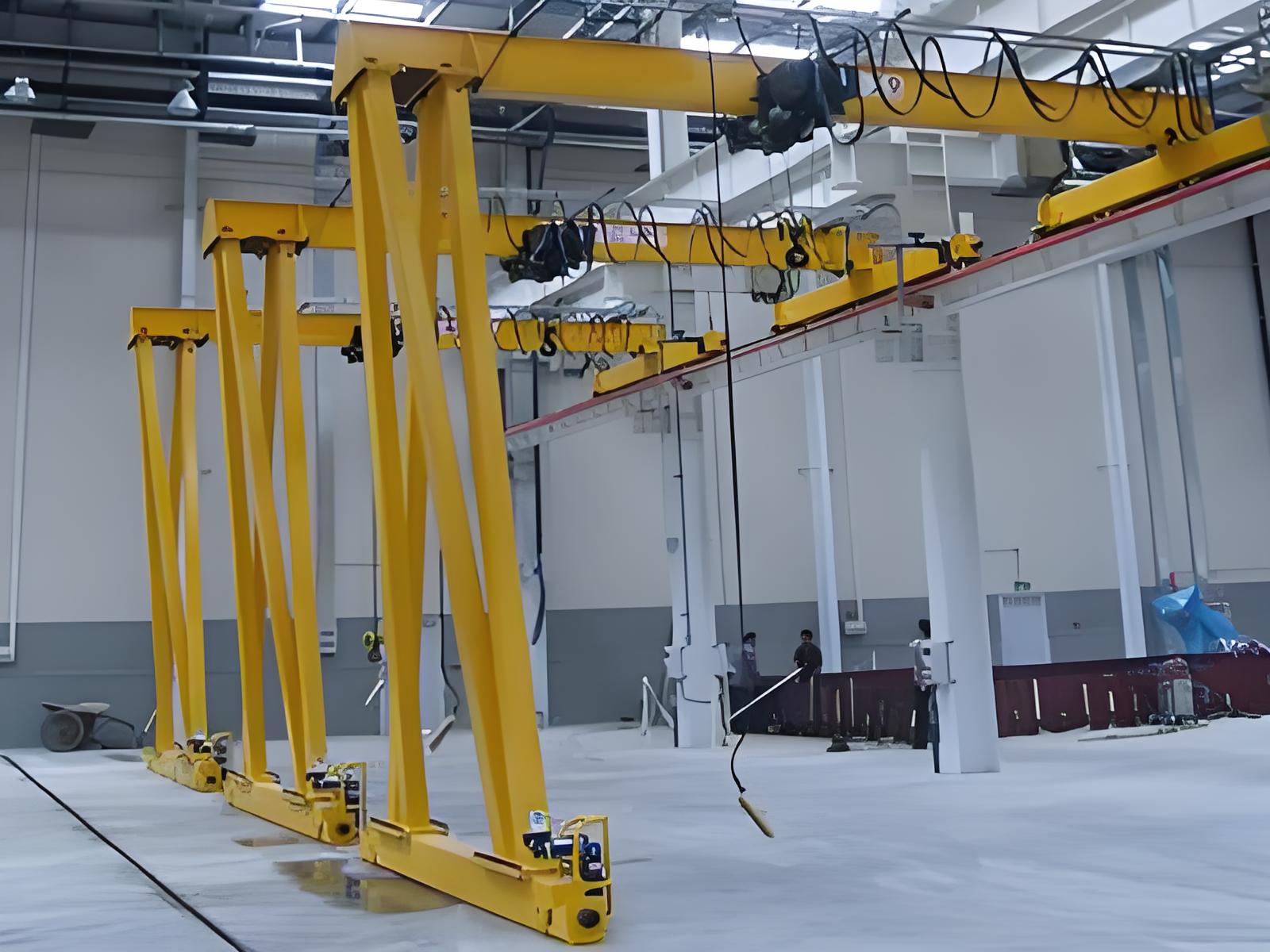 欧式葫芦半门式起重机