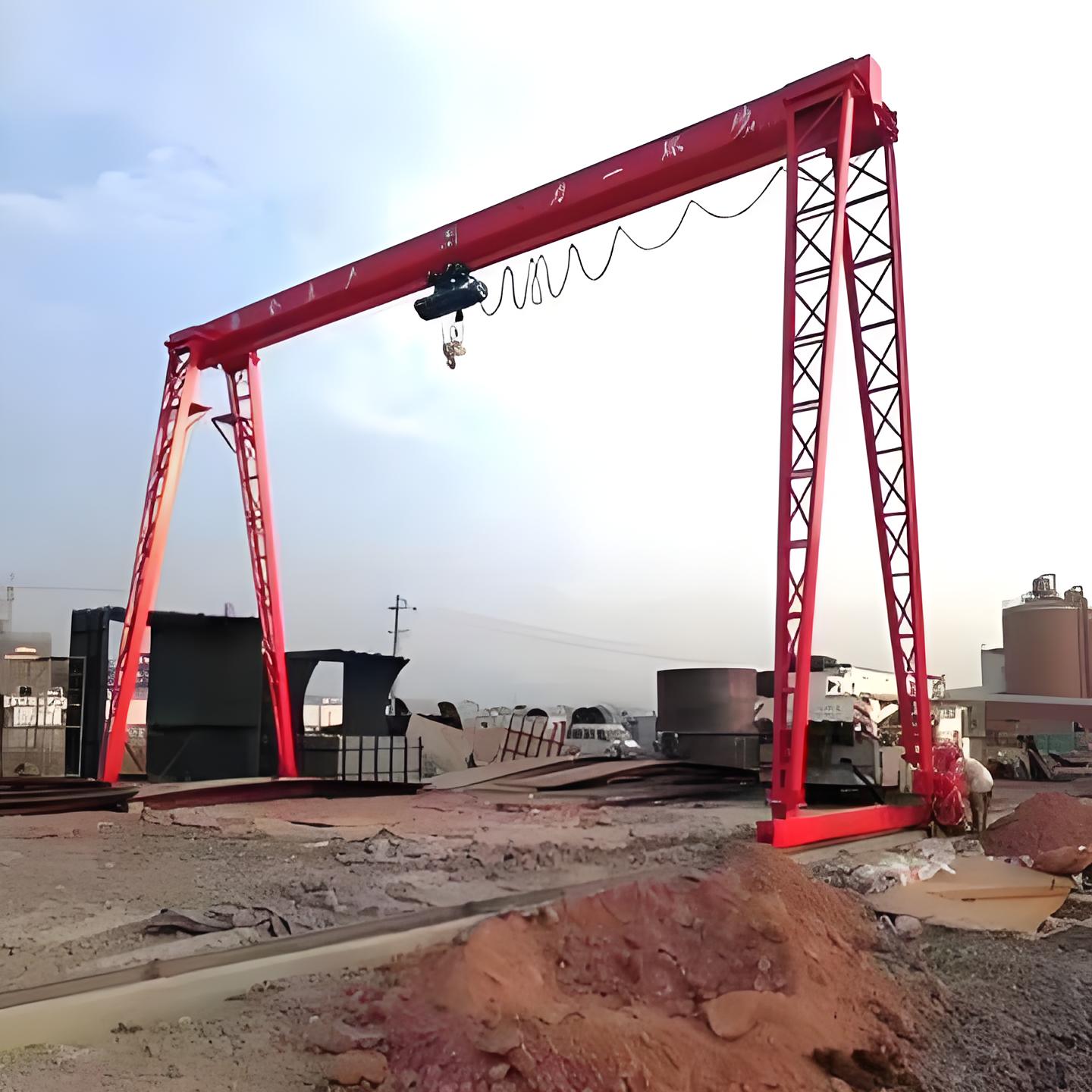 上包下花门式起重机