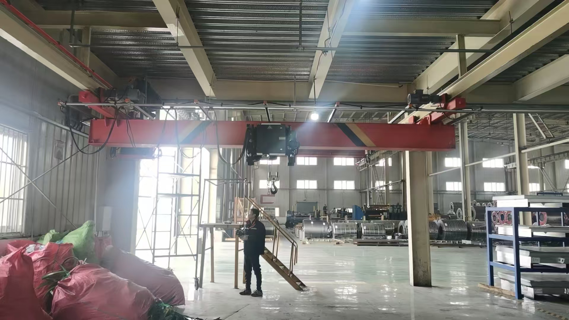 欧式电动单梁悬挂起重机